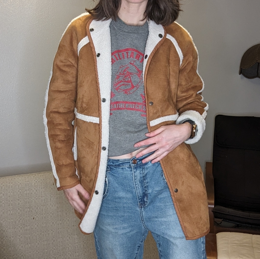 Vintage shearling jacket